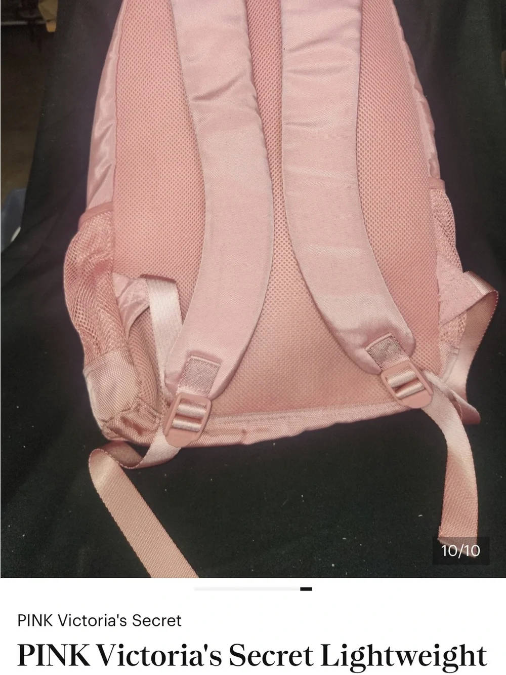 PINK Victoria's Secret Blush Pink Campus Backpack